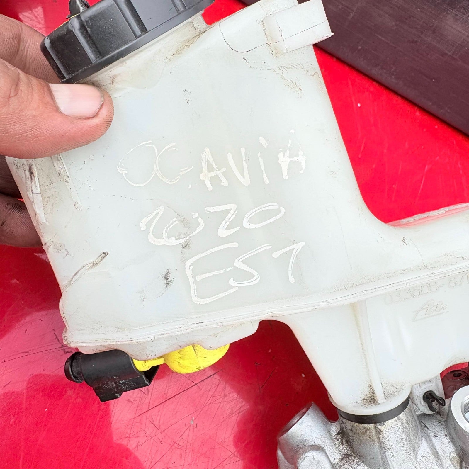 2020 SKODA OCTAVIA BRAKE MASTER CYLINDER 03 3508-9180.1