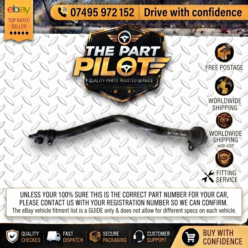 MERCEDES VITO W638 112 CDI 2.2 OM611 OIL FILLER NECK PIPE TUBE 1999-2003
