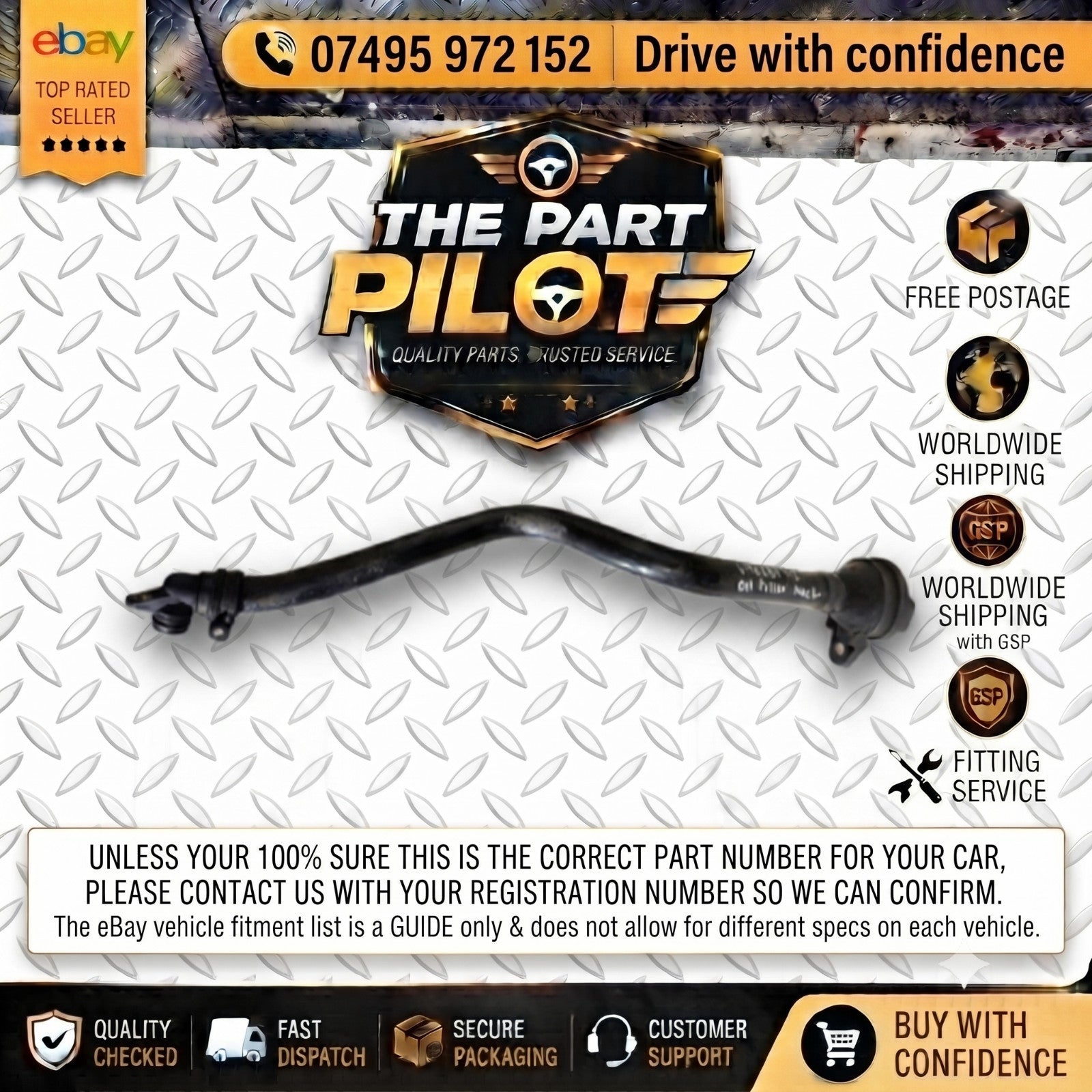 MERCEDES VITO W638 112 CDI 2.2 OM611 OIL FILLER NECK PIPE TUBE 1999-2003