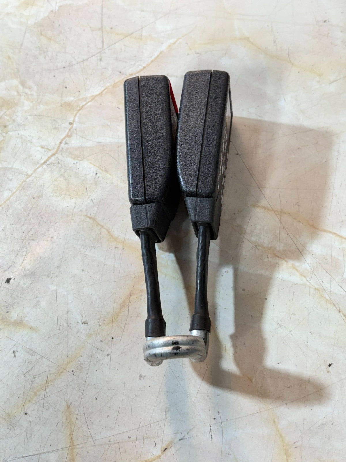 Vauxhall Corsa C 2000-2006 OSR Rear Seat Belt Buckle Twin 09114850N 09231879F