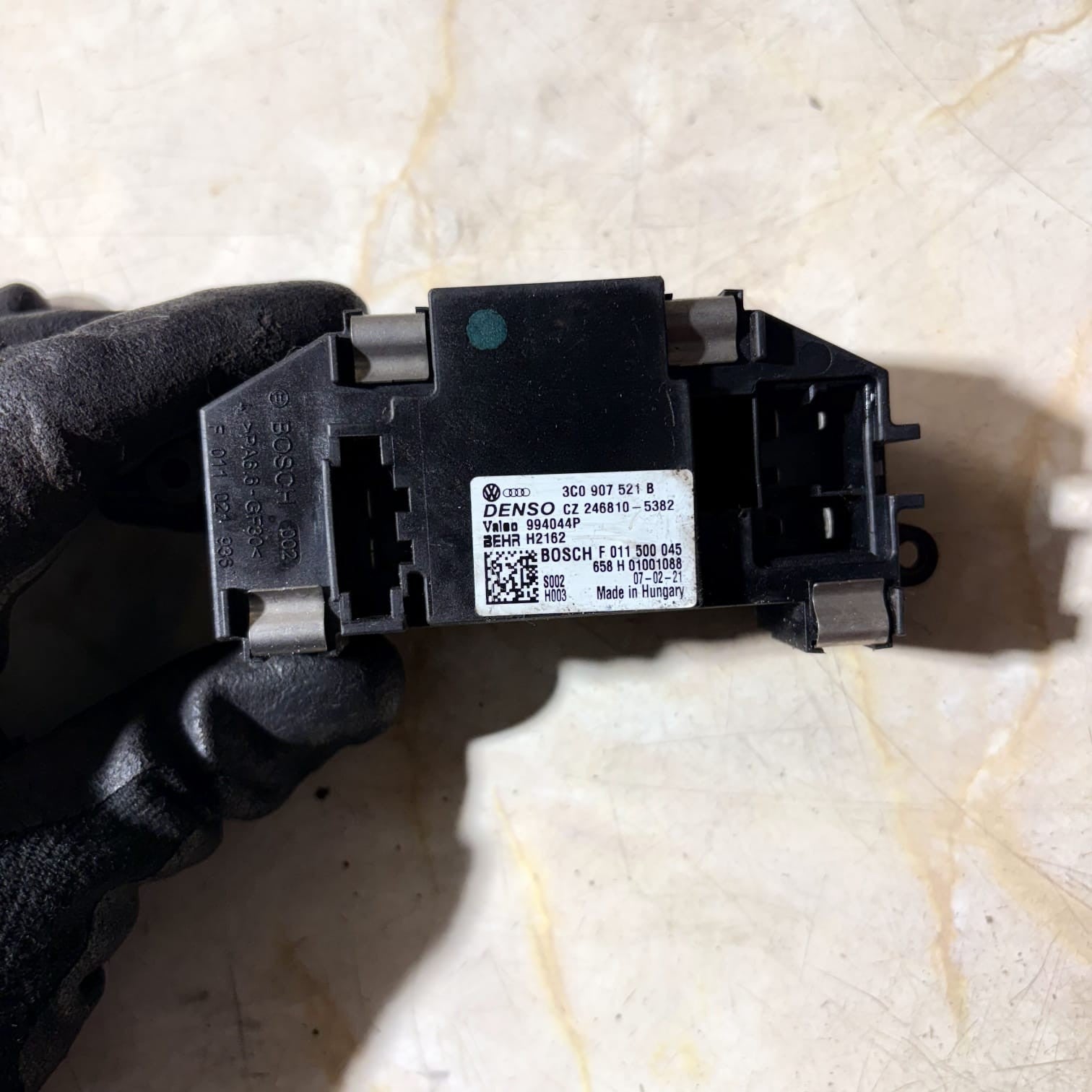 SEAT LEON FR MK2 2006-2012 HEATER BLOWER MOTOR CONTROL REGULATOR 3C0907521B