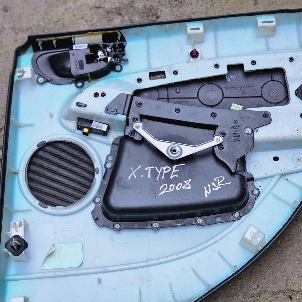 JAGUAR X-TYPE 2006 5DR NSR/PASSENGER SIDE REAR DOOR CARD PANEL 186019RR