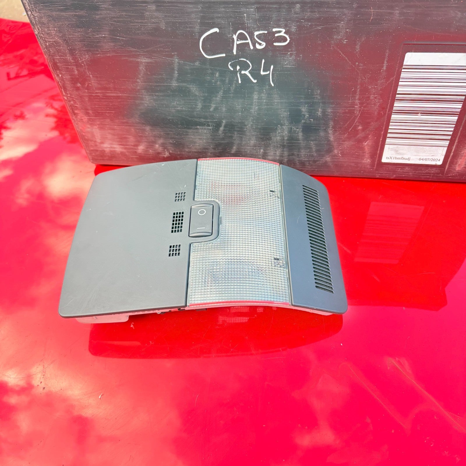 Audi A3 8p Front Interior Roof Courtesy Light Lamp 70103105 MK2 2007 Grey