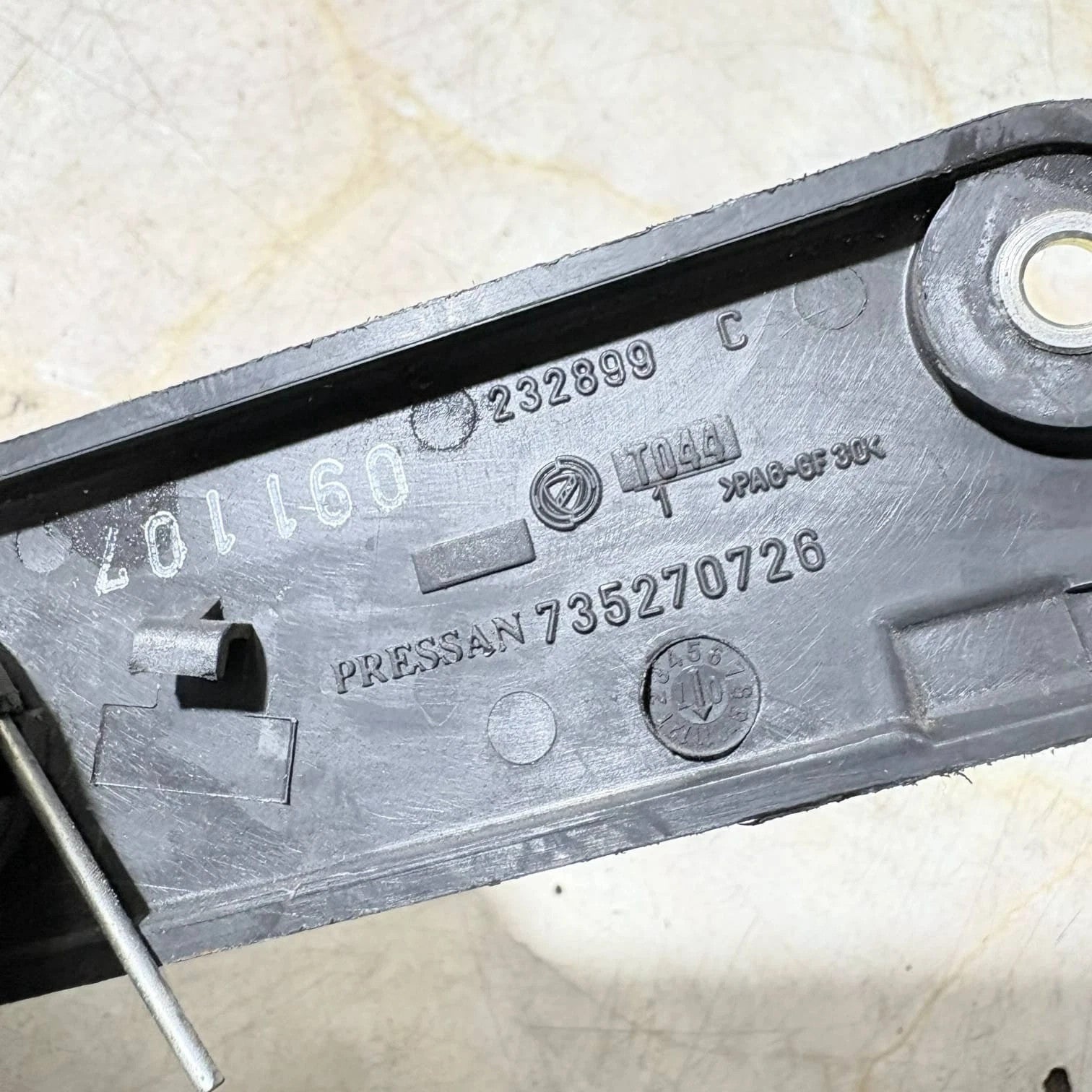 735270726 232899c Door Handle Interior-REAR RIGHT for Fiat Dobl UK230556407 2008