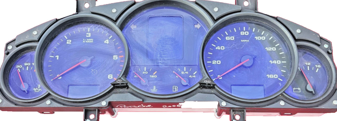 Porsche Cayenne 955/957 2002-2010 Clocks Speedometer Cluster MPH 7L5920975R