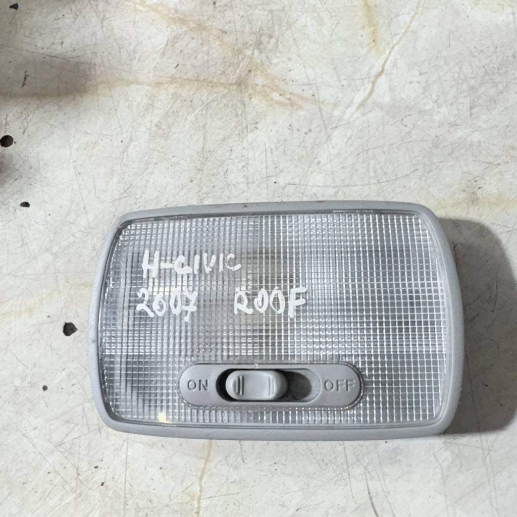Honda Civic 2006-2011 Roof Dome Light Rear Interior Lamp Grey