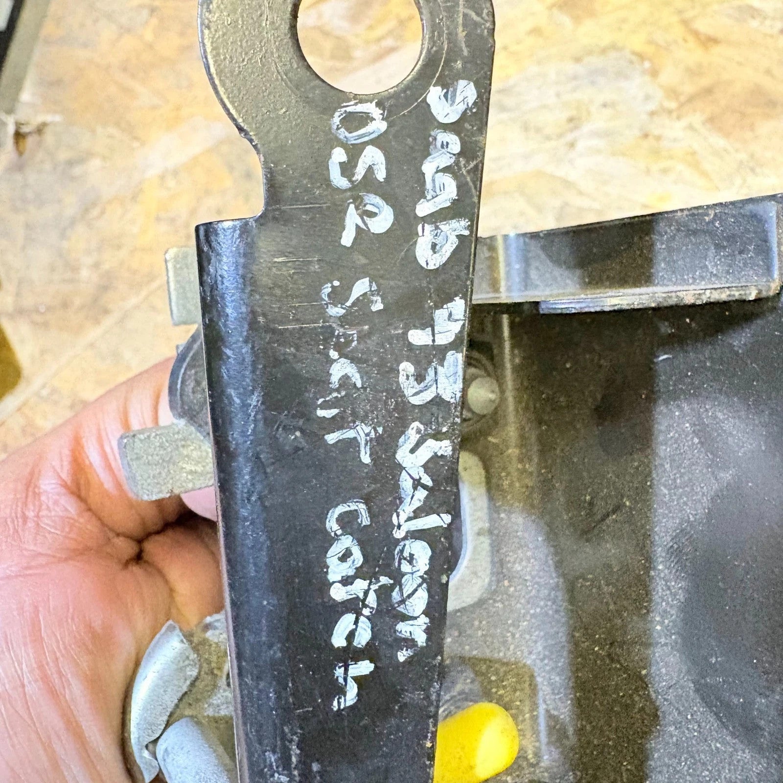 SAAB 93 DRIVERS SIDE REAR SEAT BACK CATCH & HANDLE