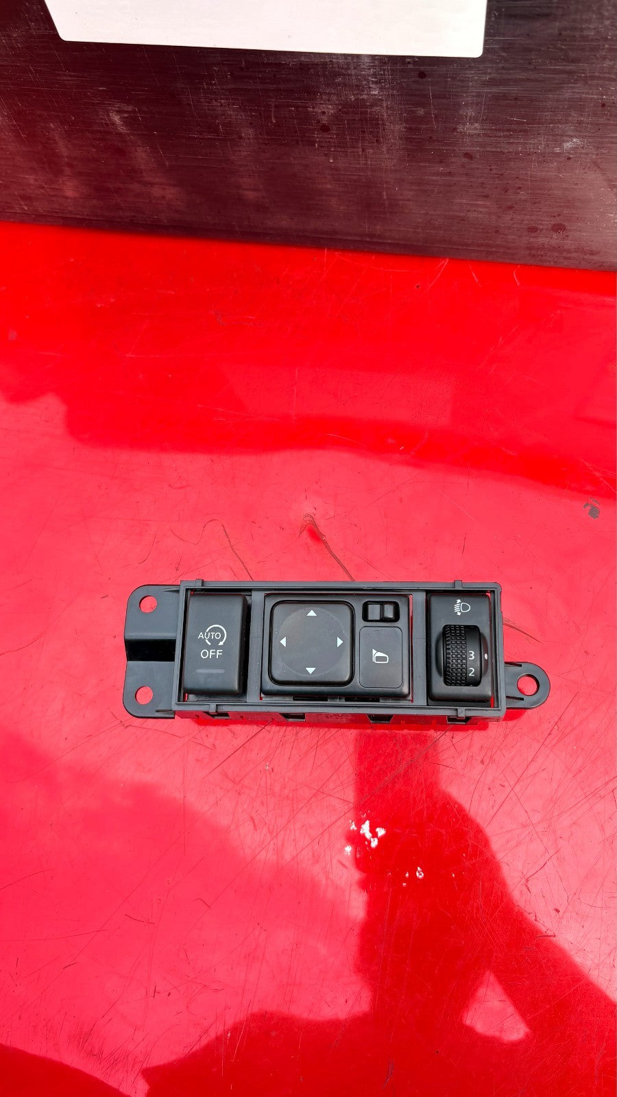 Nissan Juke F15 Mirror Control Switch Headlight Level Adjust 2014 25190BV80A