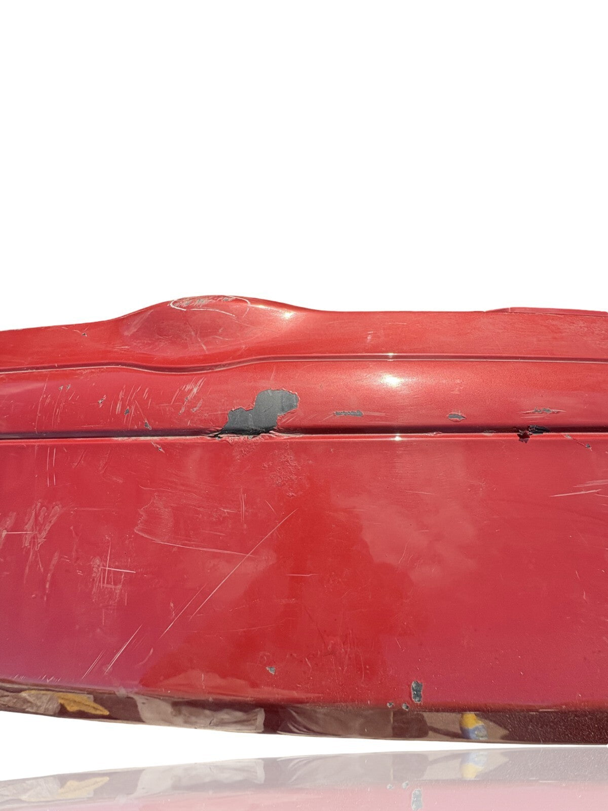NISSAN MICRA Rear Bumper 2005-2010 Hatchback RED 85022BC440