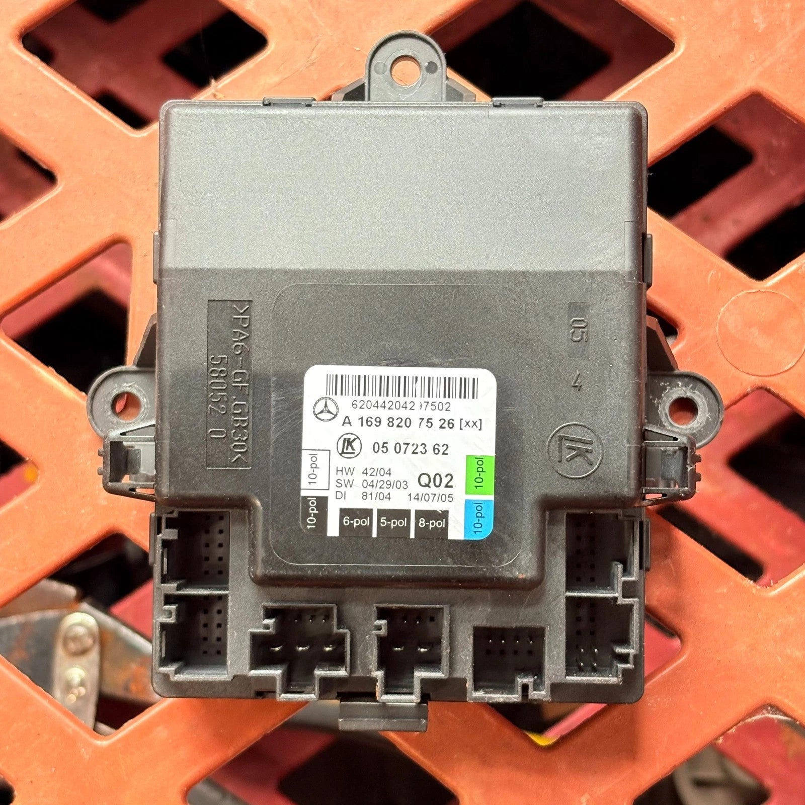Mercedes A150 2005 Door Control Unit Left N/S Rear A1698207526