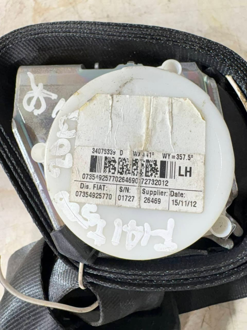 Jaguar X-Type 2017 Seat Belt-Rear Left Side 43594d, Tab33028136 #1538334-76
