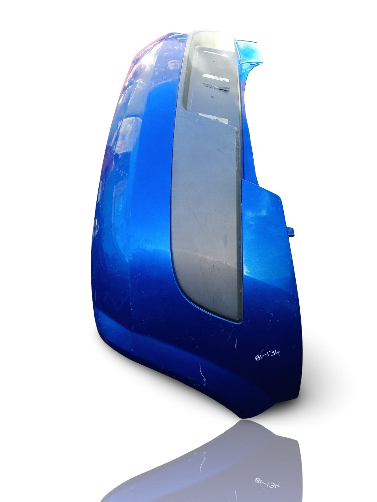 Renault Megane Dynamique 2004 MK2 Rear bumper in blue 5 Door