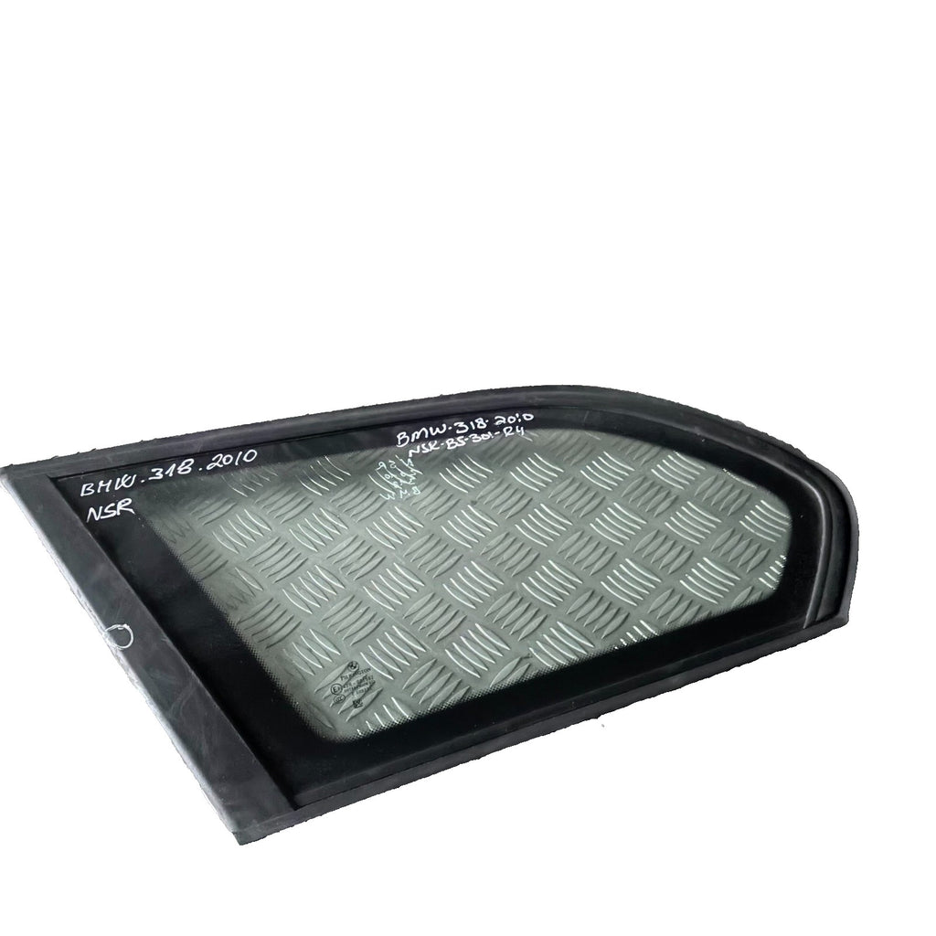 BMW 3 Series E90 318 Rear Left NSR Quarter Window Glass Fixed Door Saloon 04-11