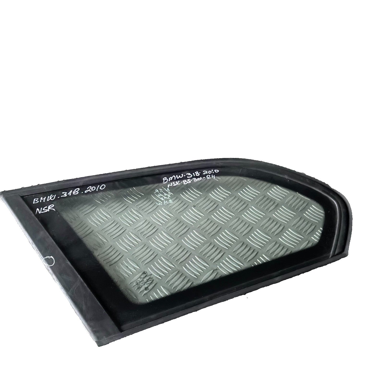 BMW 3 Series E90 318 Rear Left NSR Quarter Window Glass Fixed Door Saloon 04-11
