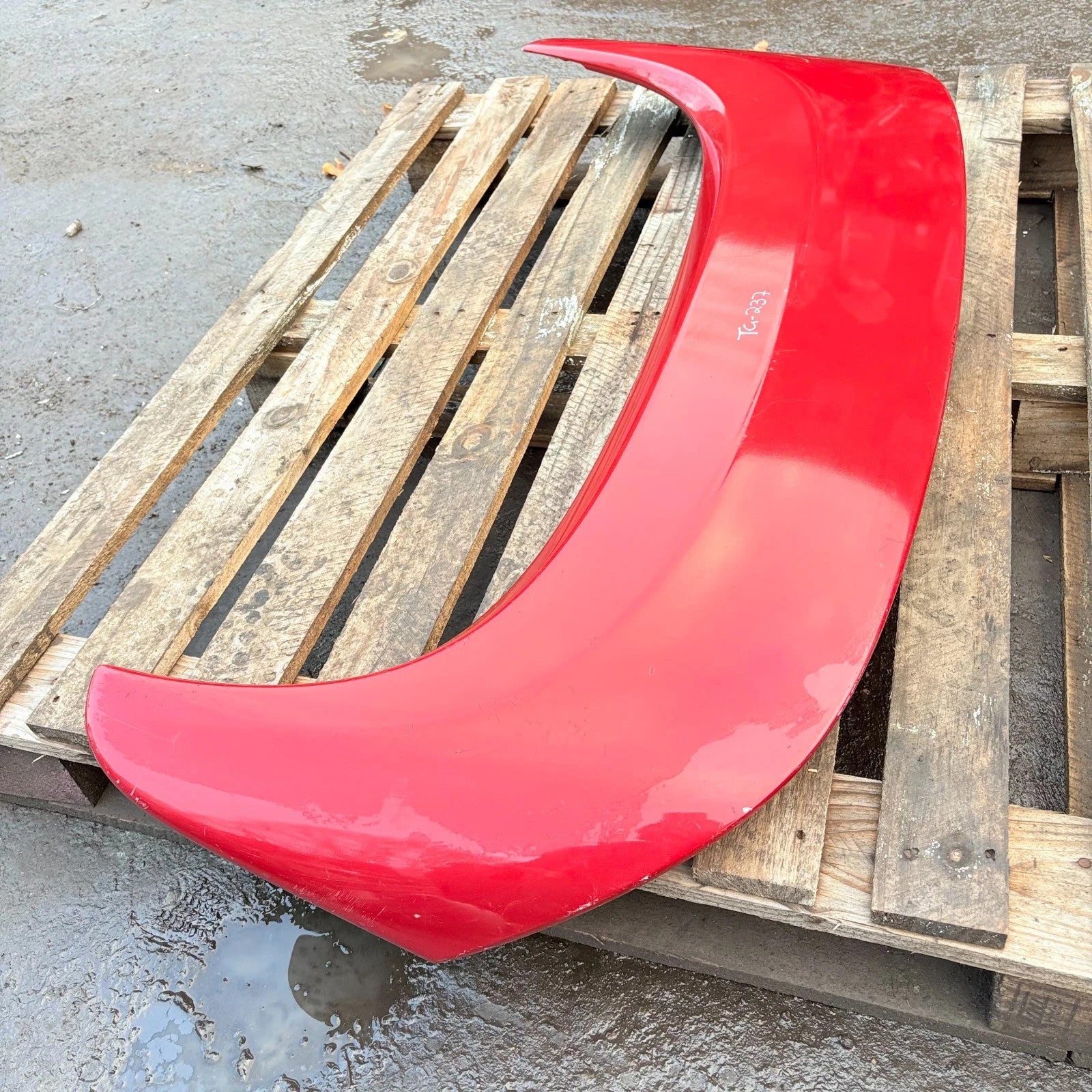 MITSUBISHI LANCER MK5 2007-2012 REAR BOOT SPOILER WING RED 6515A120