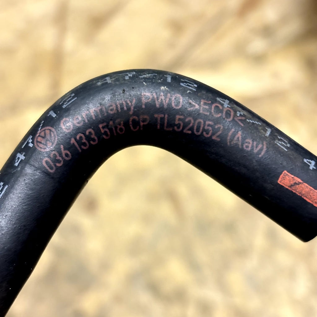 036133366AC EVAP Purge Hose Pipe SEAT Ibiza 1.4 Petrol Fuel Vent Line ZSB