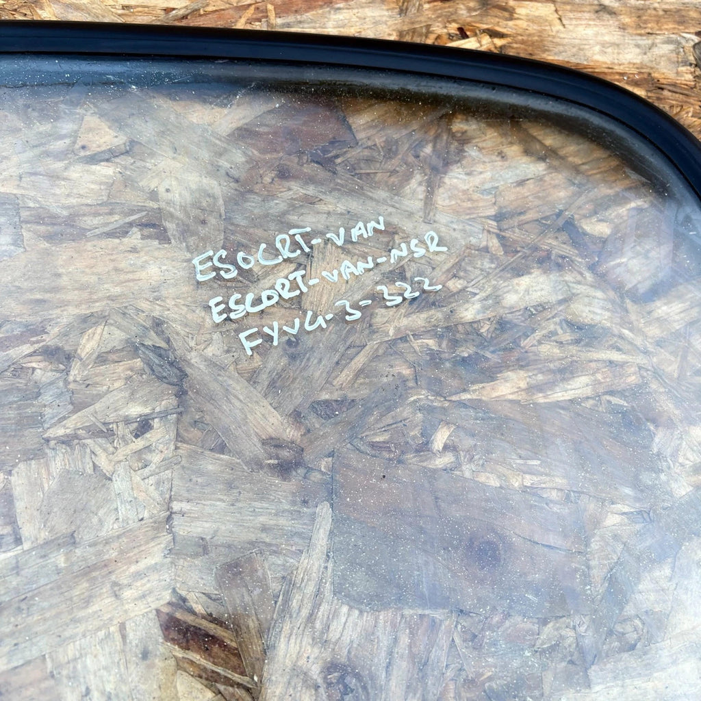 Ford Escort Rear Left Side Quarter Window Glass