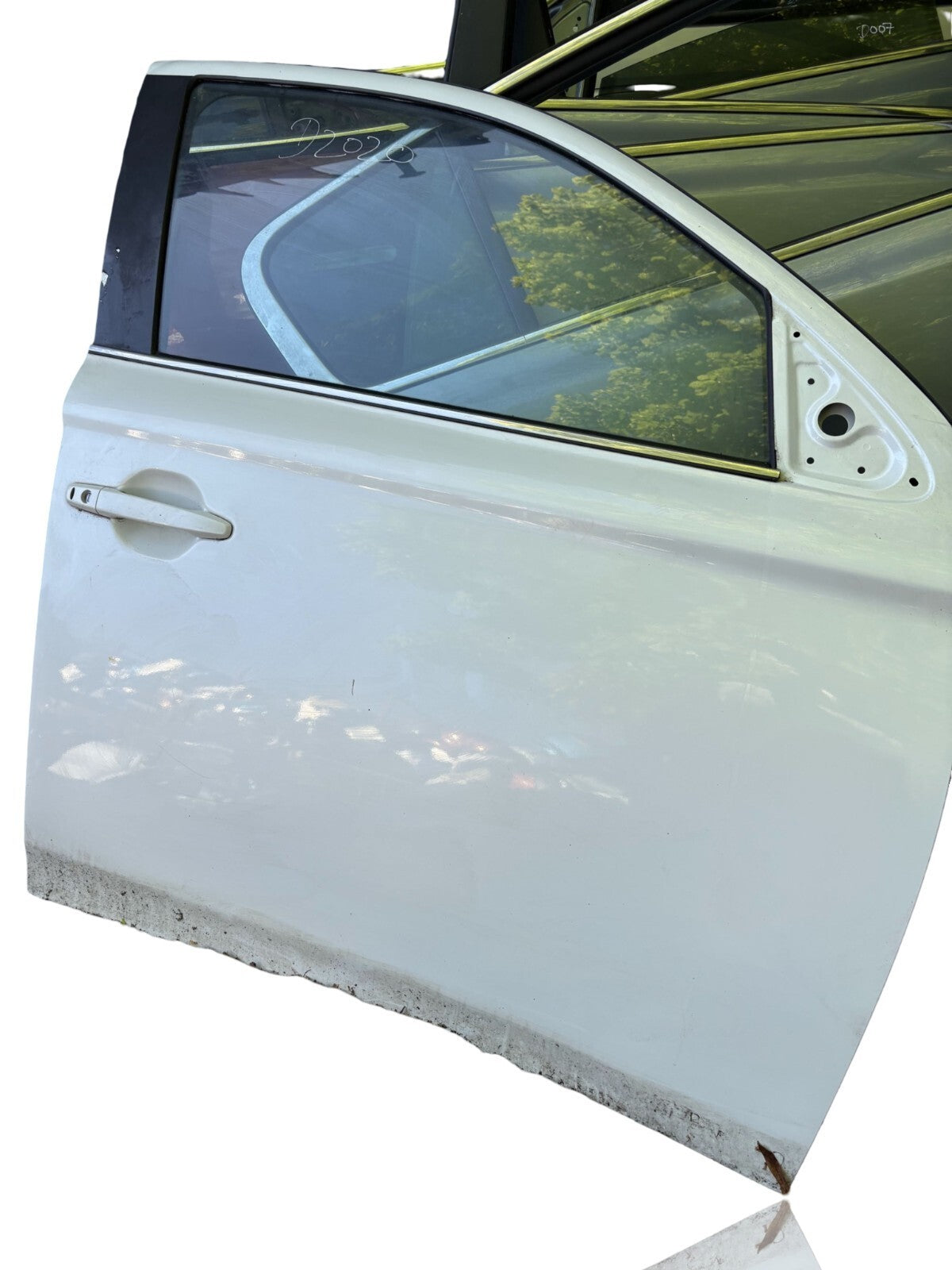 Mitsubishi Outlander MK3 2012-2021 Front Right Complete Door White W37 Free P&P