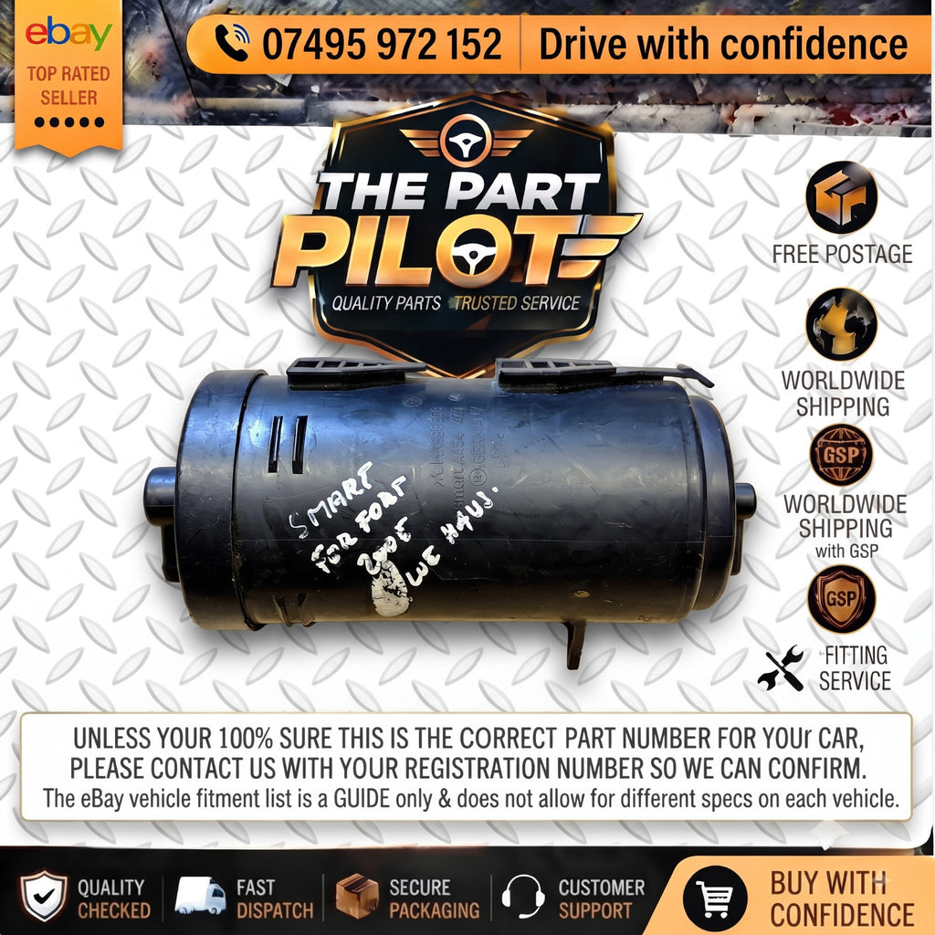Smart Forfour W454 2004-2006 Fuel Vapour Carbon Canister MR993308 A4544700059