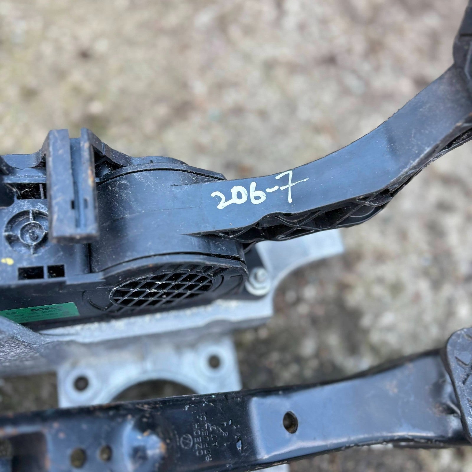Audi A1 2014 Brake Gas Pedal Assembly Manual Gearbox 6R27211155
