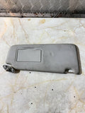 2005 AUDI A3 S3 8P DRIVER FRONT SUN VISOR BLACK 8P0857552/8P2857552