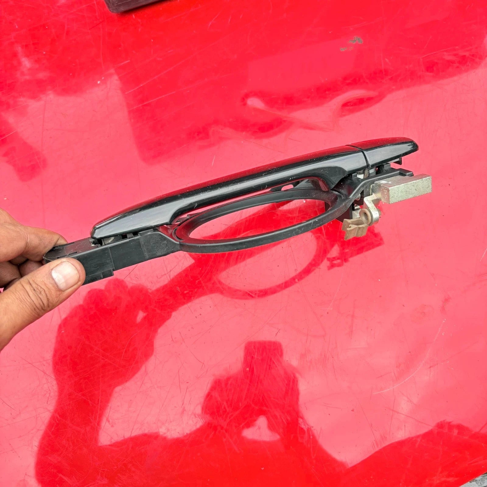 Mitsubishi Lancer Rear Right Exterior Door Handle Driver Side OSR 2007-2017