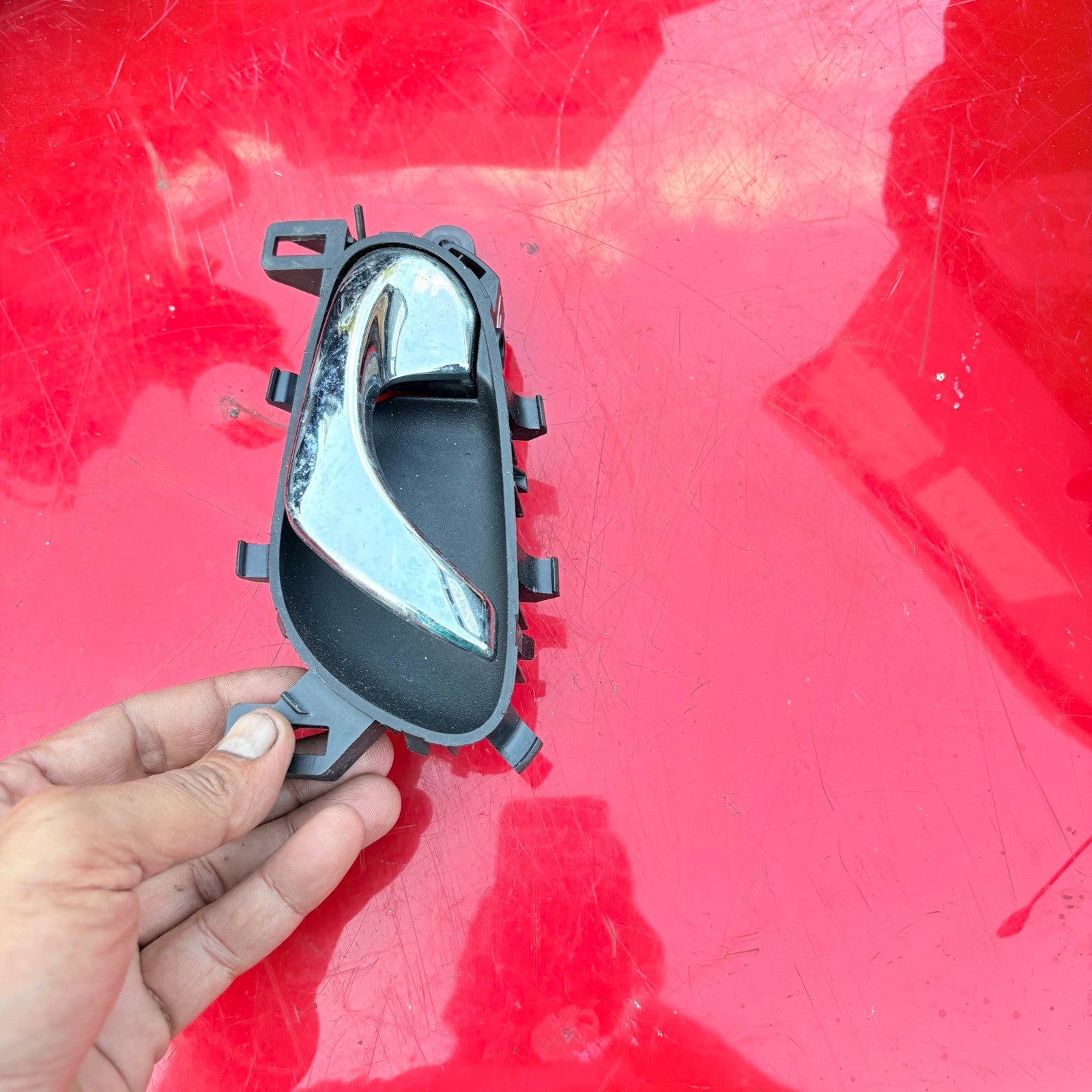 NISSAN QASHQAI 2015 INTERIOR DOOR HANDLE PASSENGER FRONT LEFT SIDE 80671-4EA0A