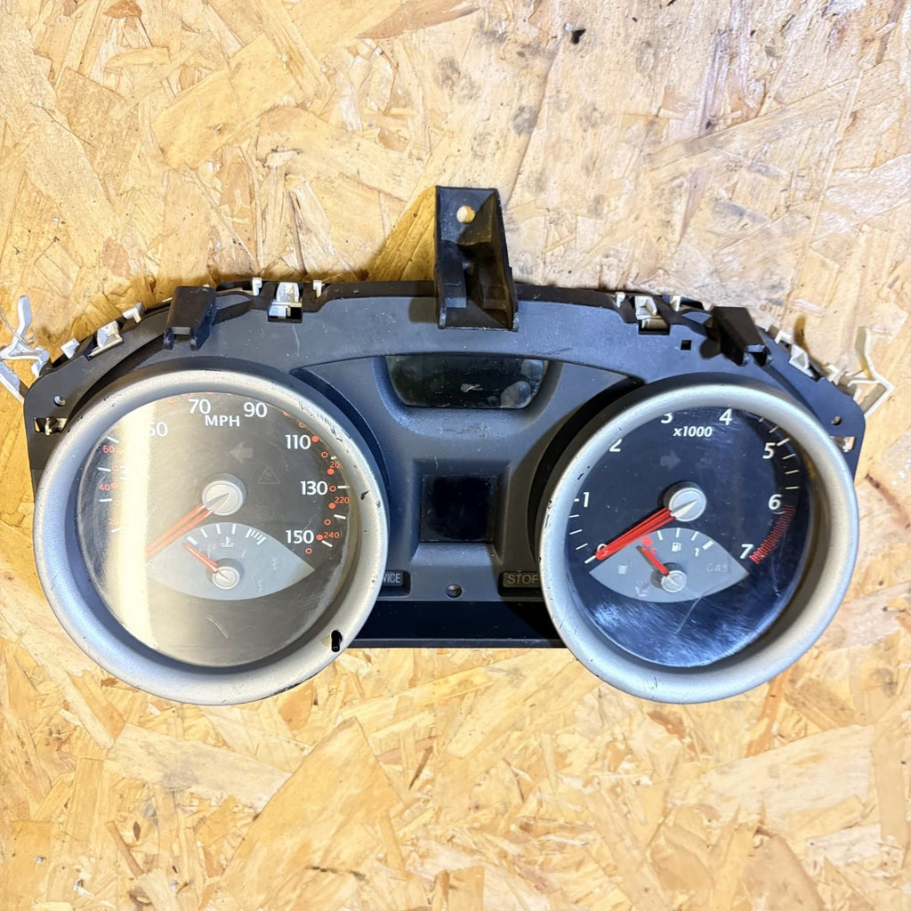 RENAULT CLIO MEGANE II SPEEDOMETER INSTRUMENT CLUSTER CLOCK 2RPF-10A855-AD