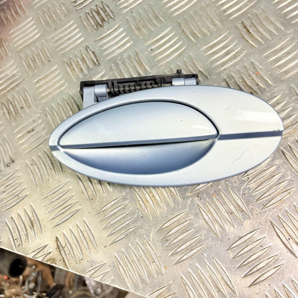 Citroen C5 Mk1 2001-2007 Rear Left NSR Exterior Door Handle Grey 9642829100