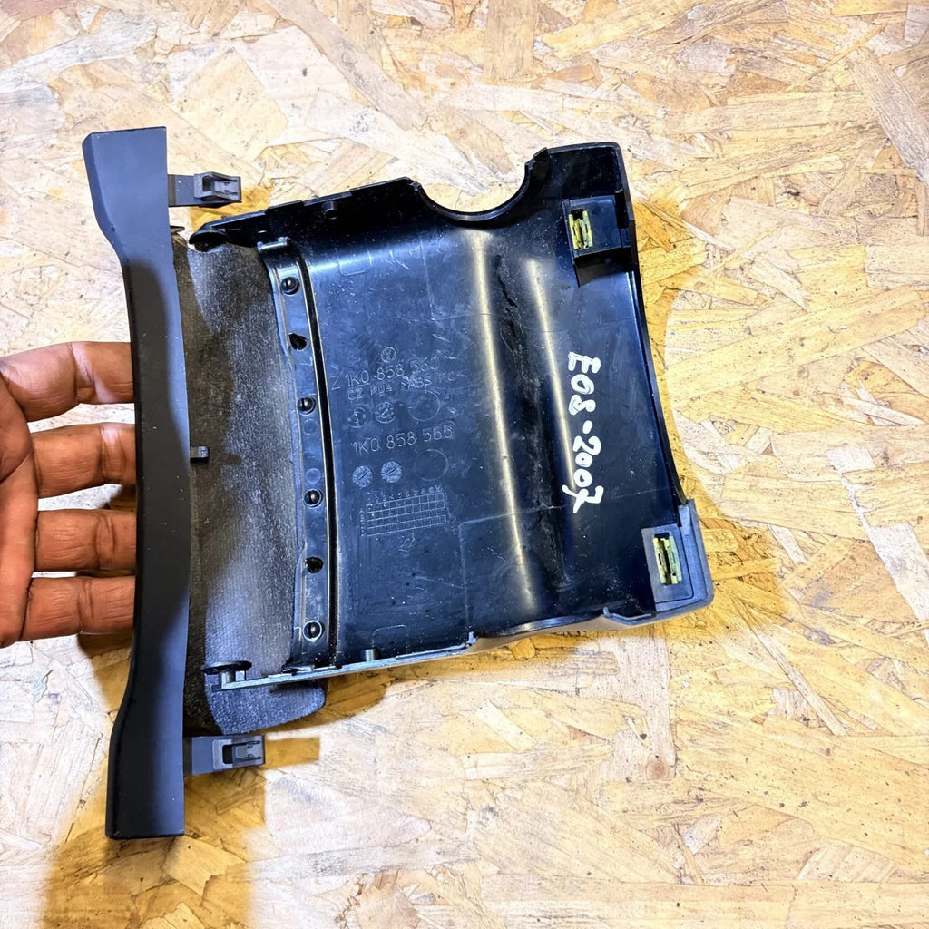 VW Eos 2006-2016 Steering Column Cover Trim Shroud Cowling Black 1K0858565