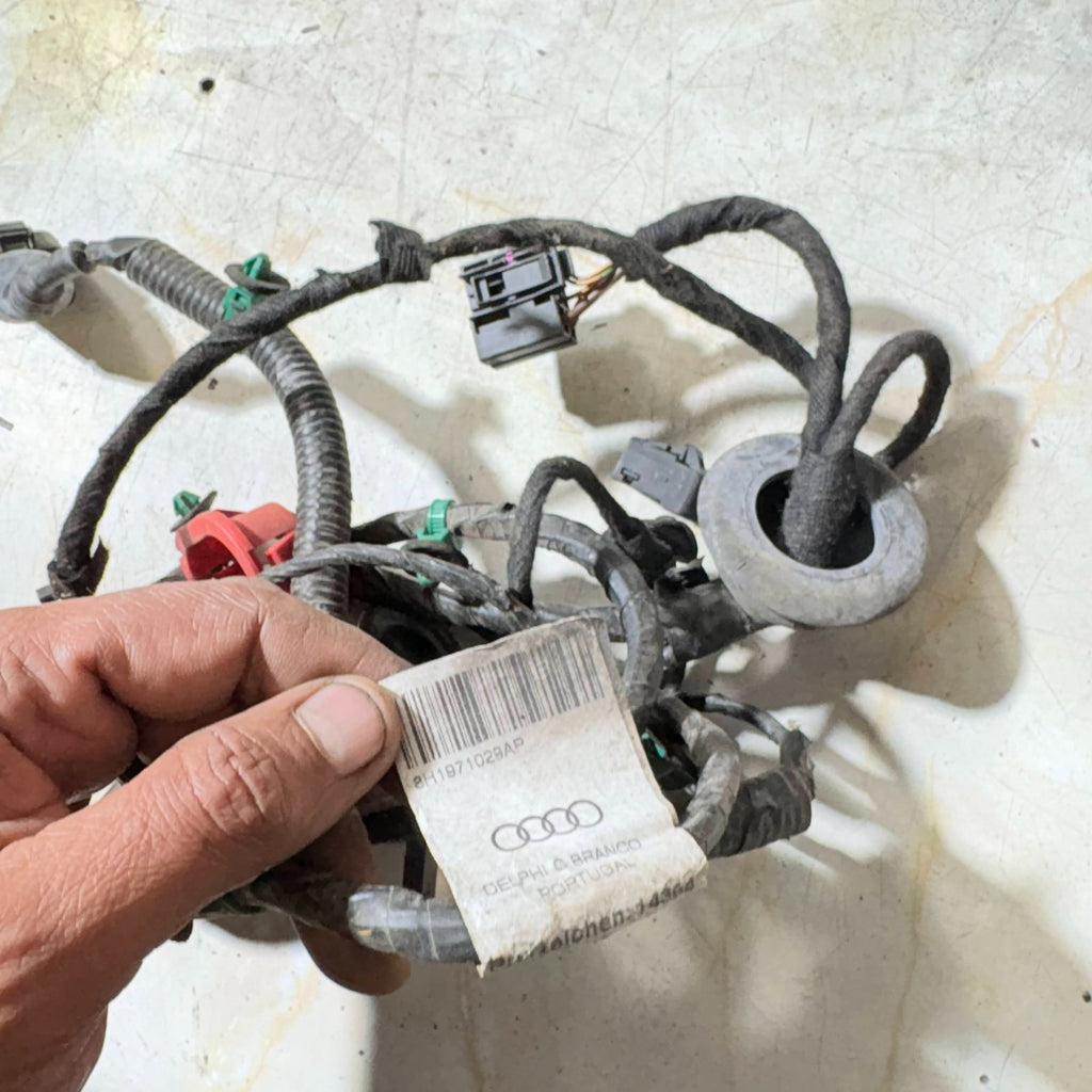 AUDI A4 CONVERTIBLE 2005-2009 LEFT SIDE FRONT DOOR WIRING LOOM 8H1971029AP