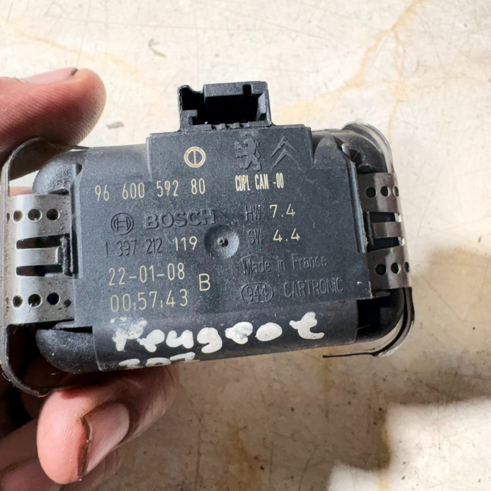 9660059280 Peugeot 307 2003-2009 Windscreen Rain And Light Sensor