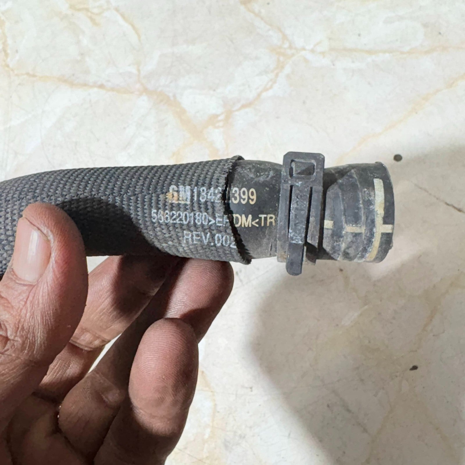 VAUXHALL CORSA 2015 COOLANT WATER PIPE HOSE 13422399