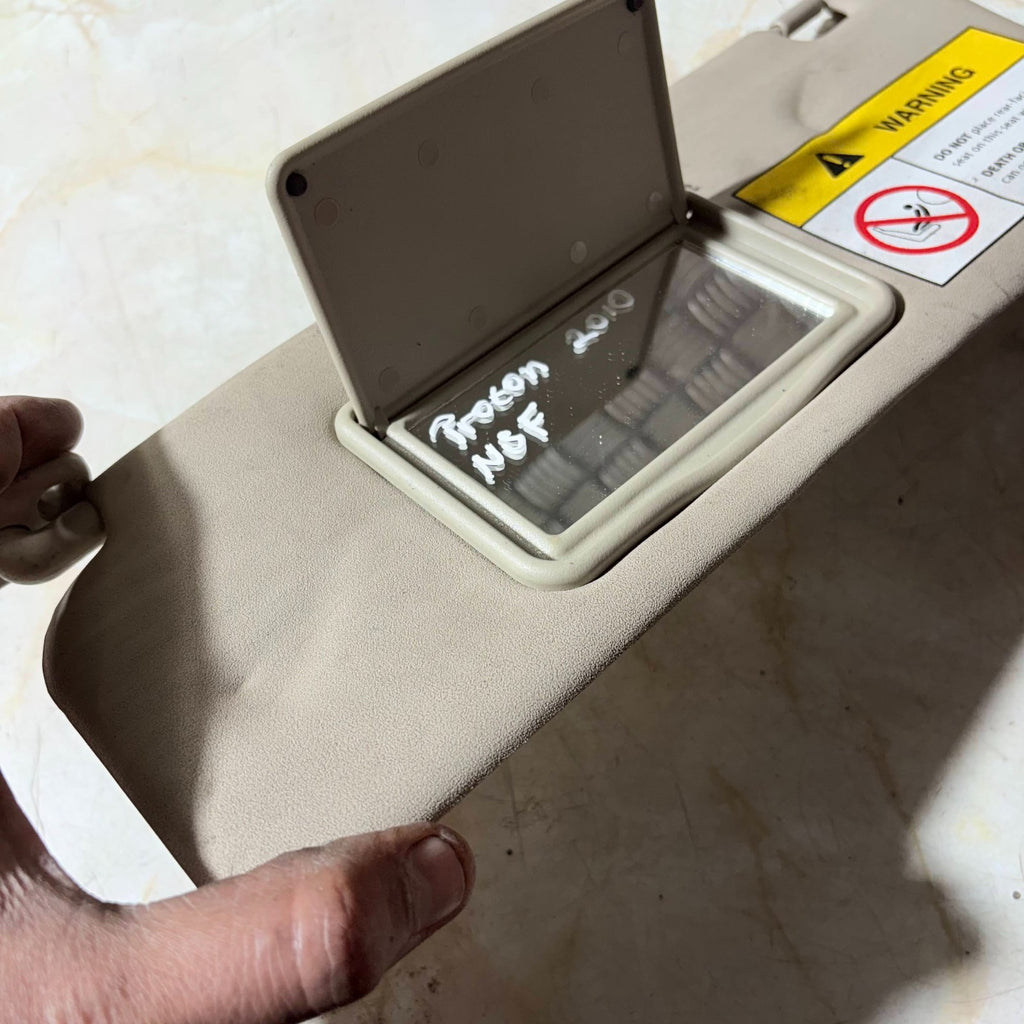 PROTON GEN-2 2004-2012 5DR PASSENGER LEFT SUN VISOR VANITY MIRROR