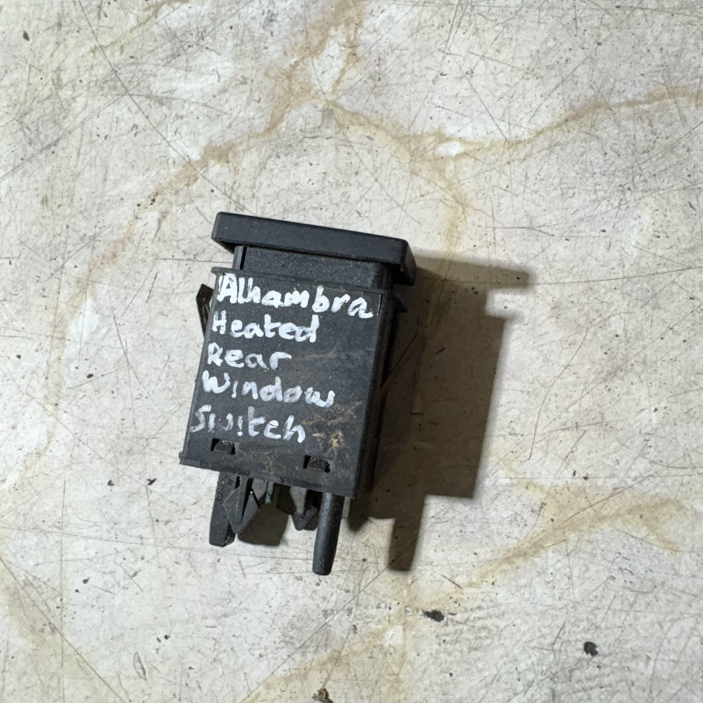 2007 SEAT ALHAMBRA REAR HEATED WINDSCREEN SWITCH