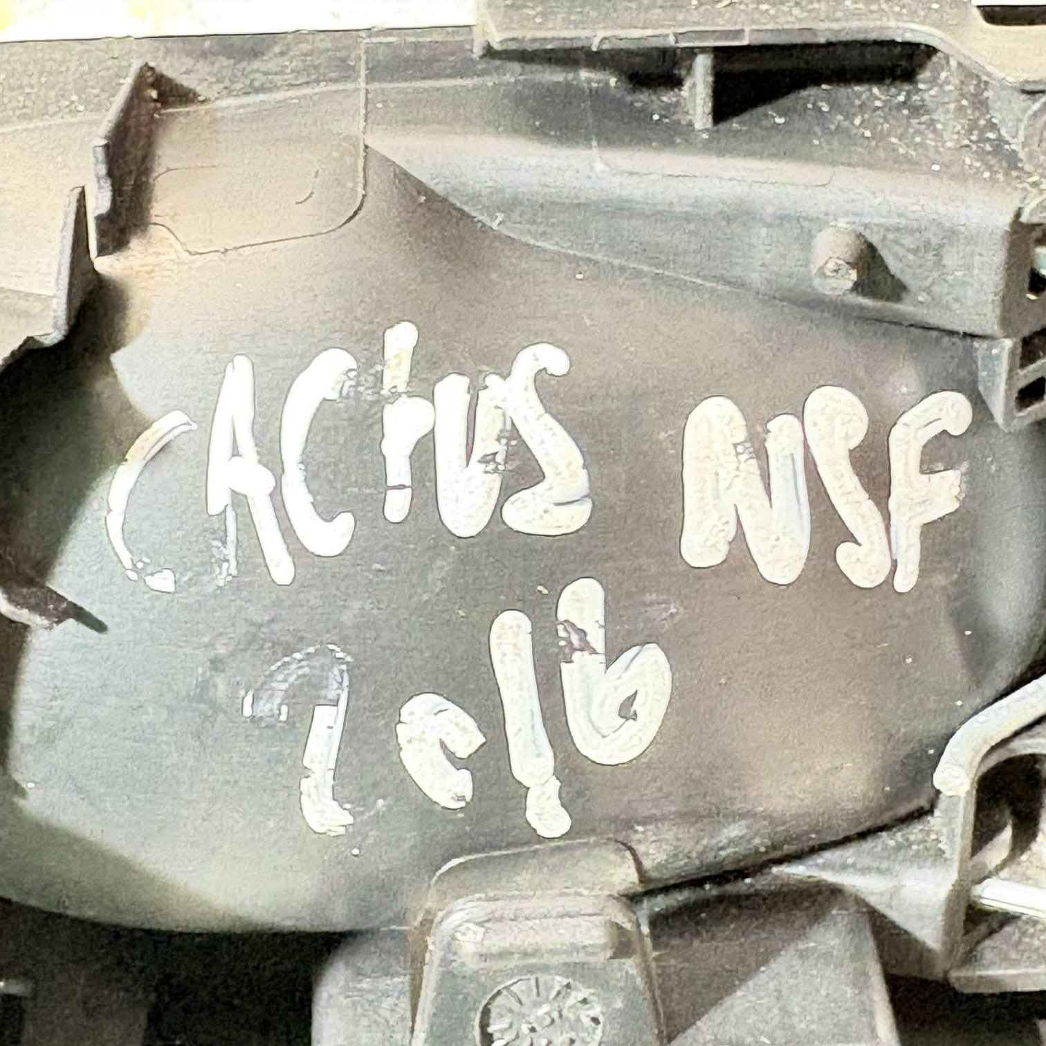 CITROEN C3 REAR DOOR INNER HANDLE 98012896VV PASSENGER SIDE (6K MILES!) 2016