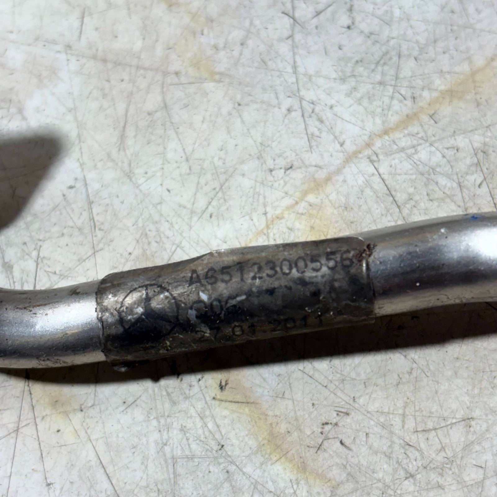 MERCEDES C CLASS C200 VACUUM PIPE A6512300556 2009-15