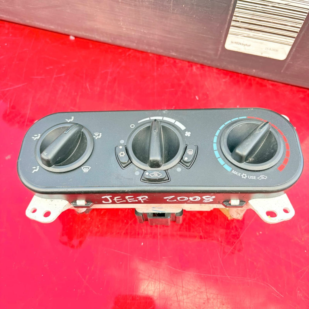 JEEP PATRIOT 2008 HEATER CONTROL Panel A/C UNIT P55111874AC 58024M PARTS