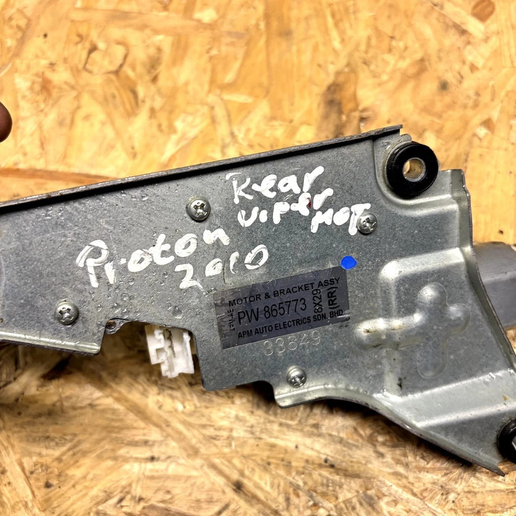 PROTON SAVVY 2010 REAR WINDSCREEN WINDOW WIPER MOTOR PW865773