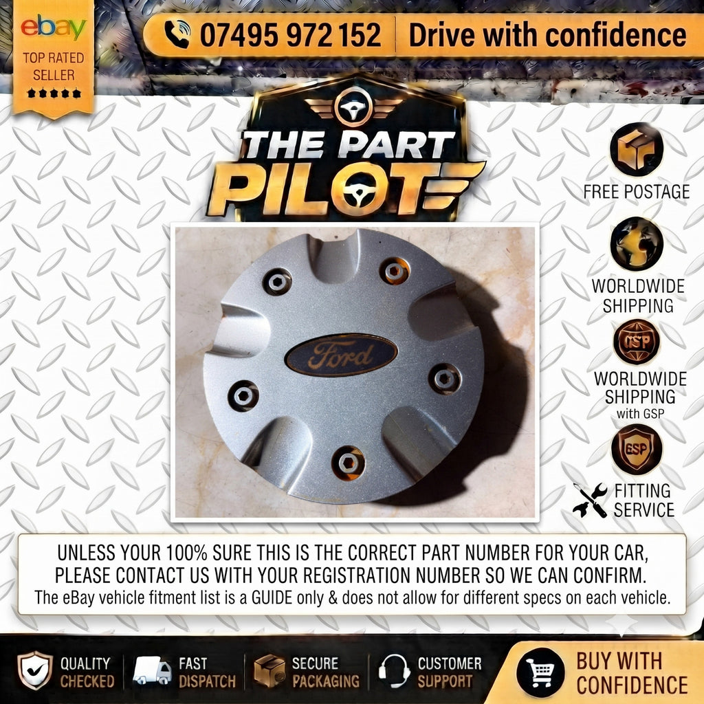 Ford Focus Fiesta Mondeo Alloy Wheel Centre Cap Hub Cover 98AB1130CB