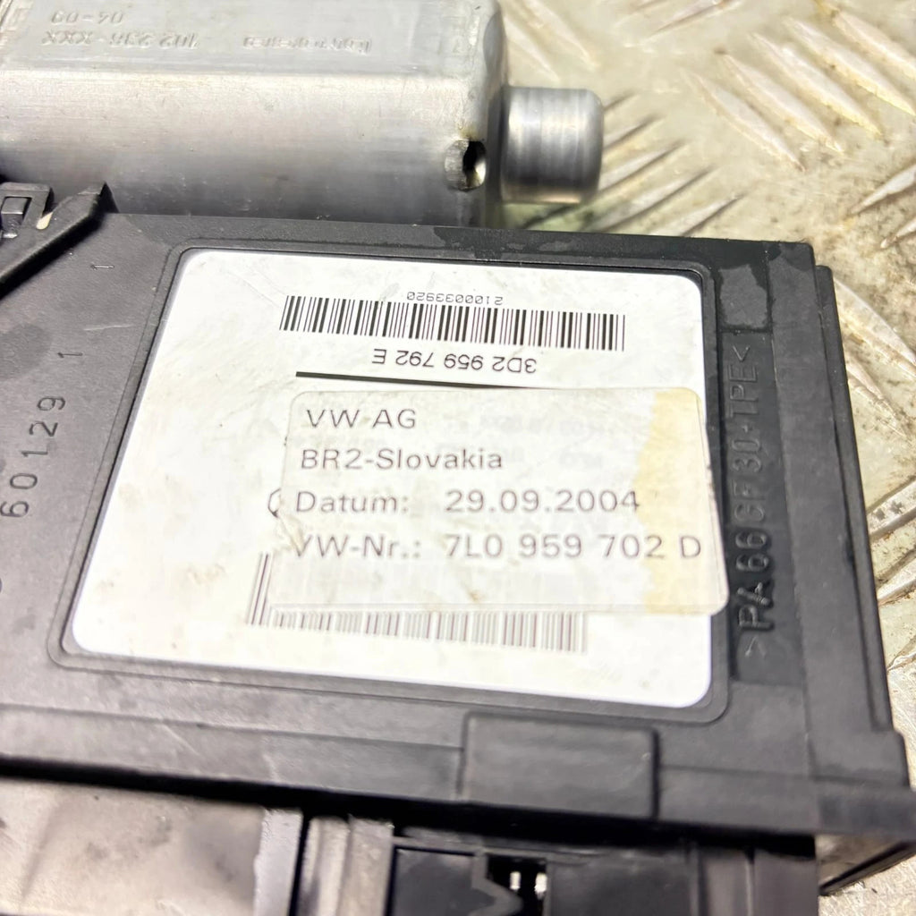 Porsche Cayenne 955/957 2003-2010 RHD Front Passenger Window Motor 3D2959792E