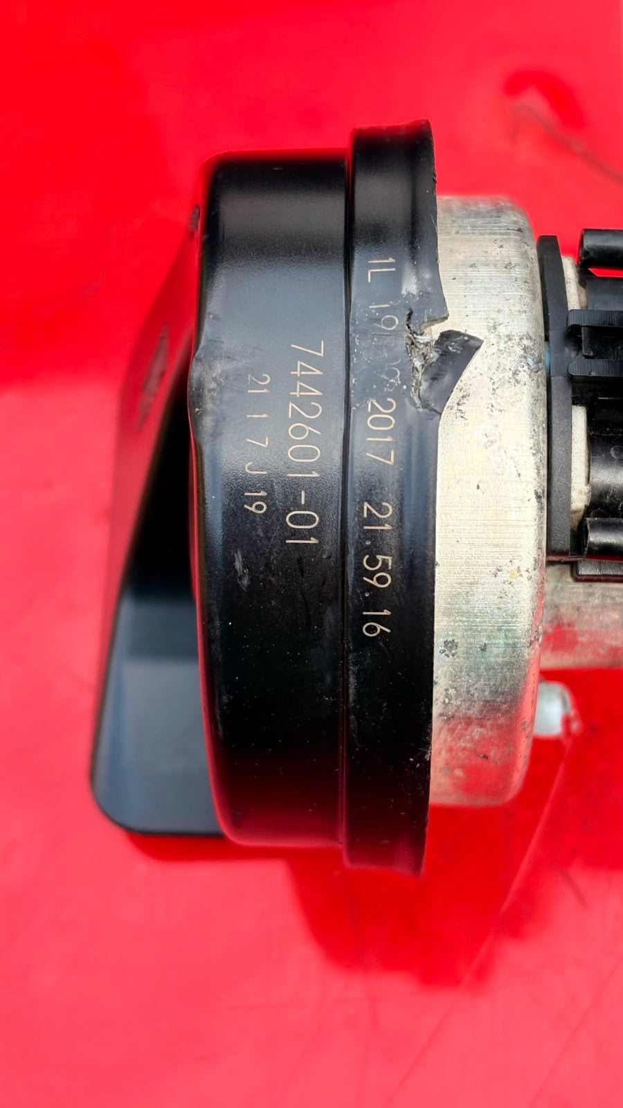 MINI COOPER 2017 LOW TONE HORN SIREN Front Left 7442601