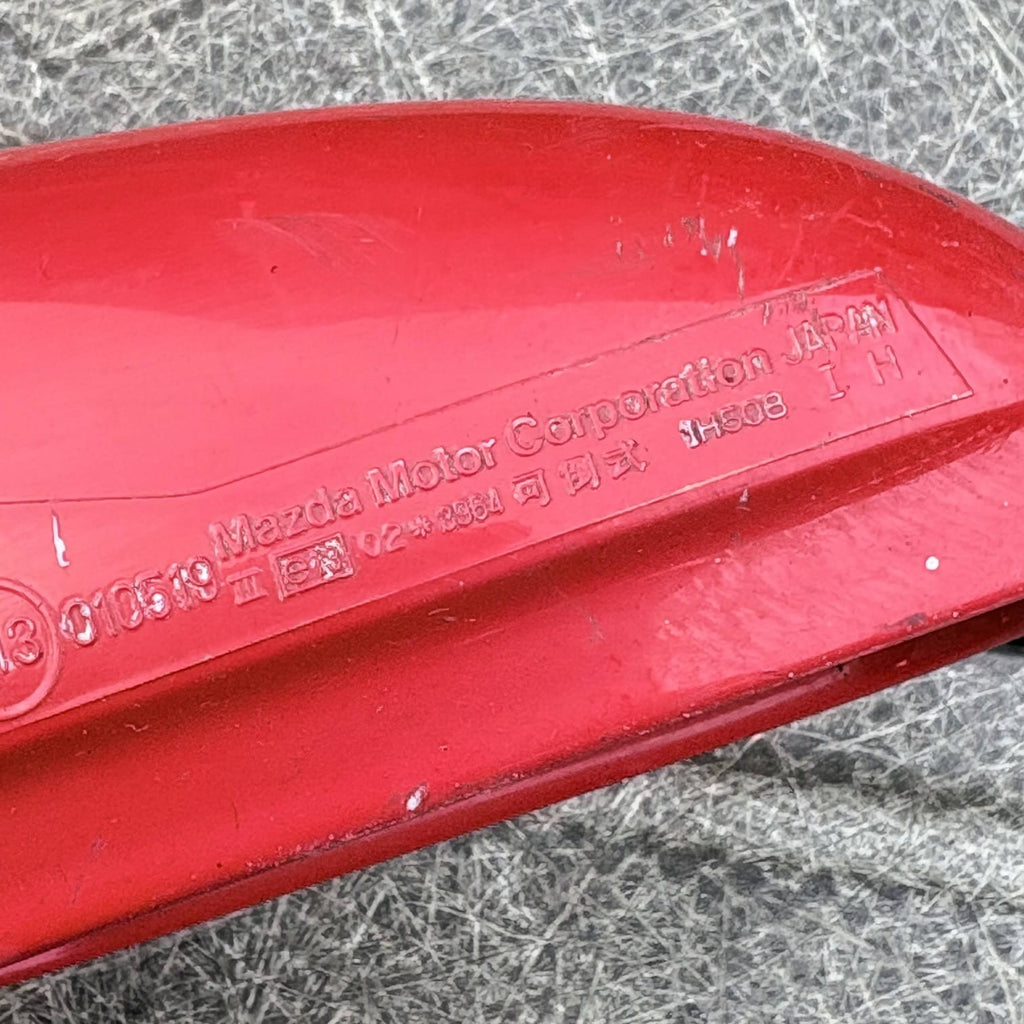 Mazda MX-3 1991-1998 Left Passenger Electric Wing Mirror E13010519 SVM484 Red
