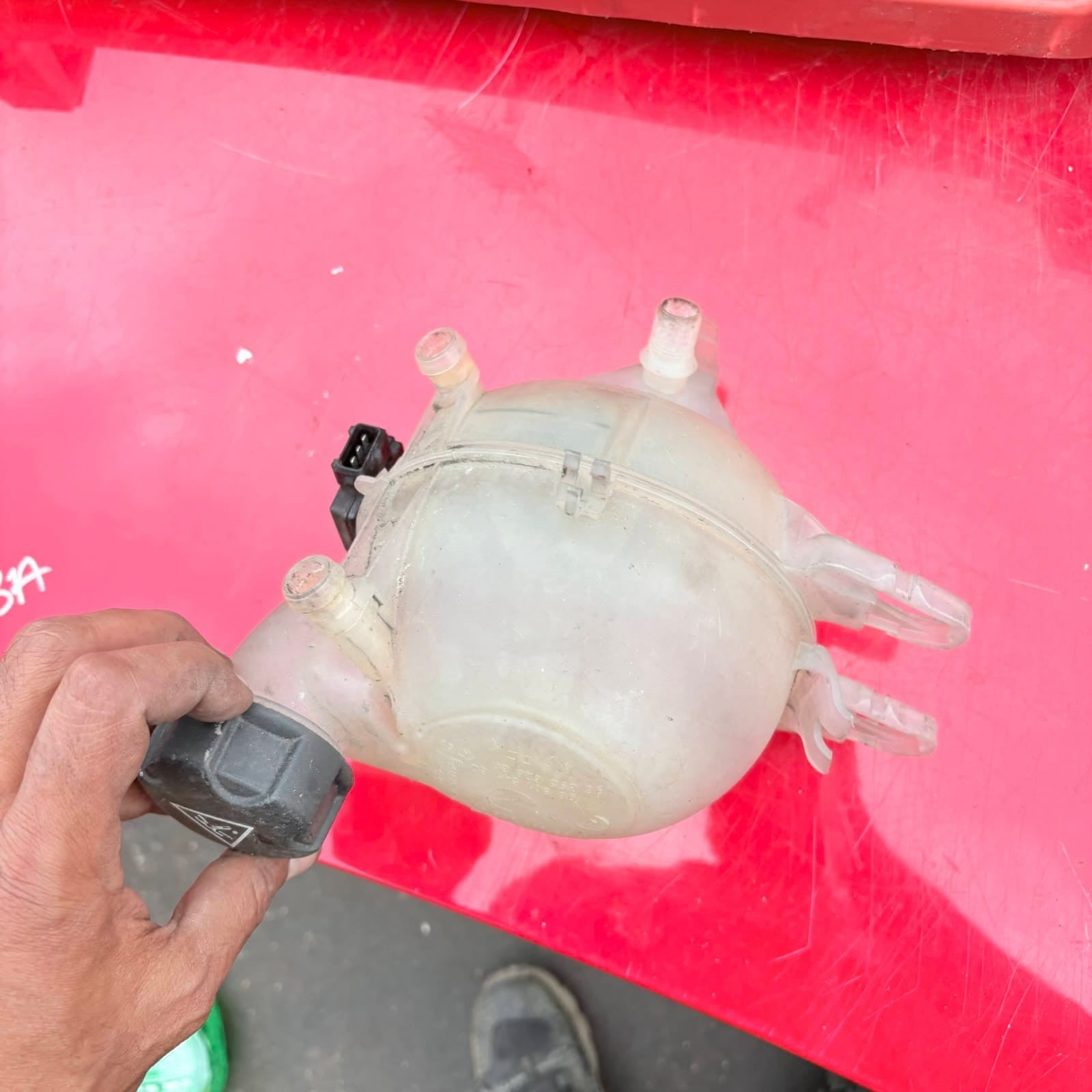 2005 CITROEN C4 COUPE RADIATOR EXPANSION BOTTLE/SENSOR-9639562580