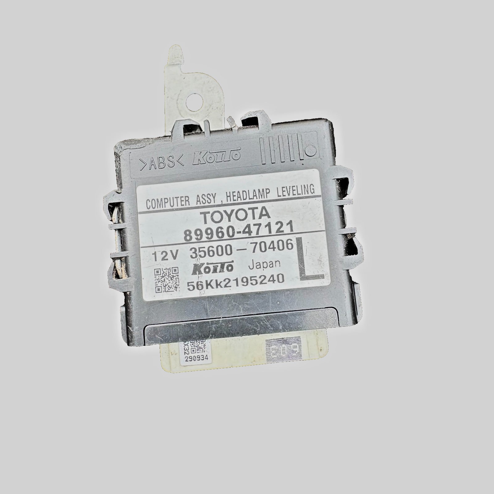 Toyota Prius 2009-2015 Headlight Adjustment Control Unit 8996047121
