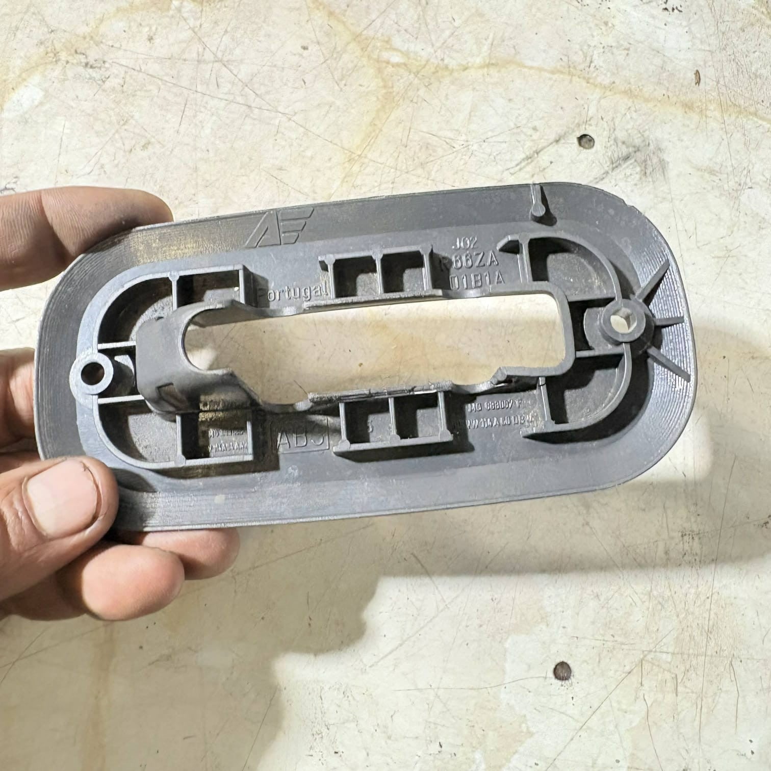 VW Sharan Alhambra 96-10 Ford Galaxy 95-06 Seat Rail Cover Grey 7M0883087F
