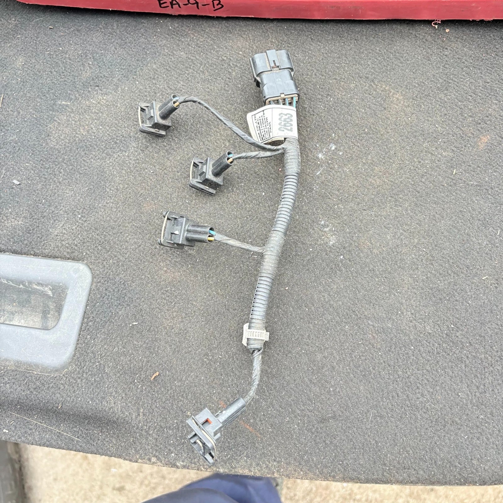 CHEVROLET SPARK FUEL INJECTORS WIRING LOOM 94572663 (10-14)
