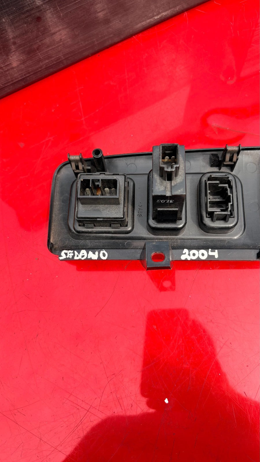 Kia Sedona MK1 02-05 Headlight Level Mirror Adjuster Switch Panel
