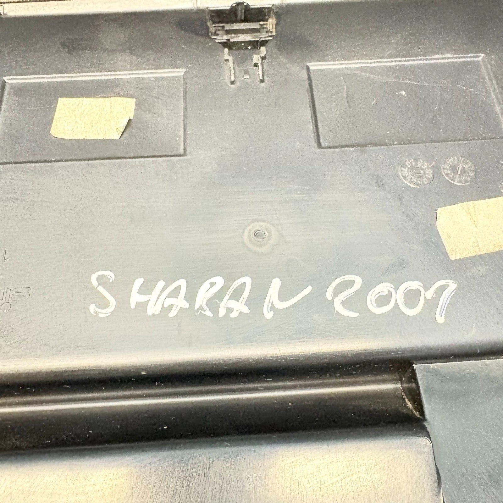 VW Sharan 2007 storage compartment compartment on dashboard 7M3857919G