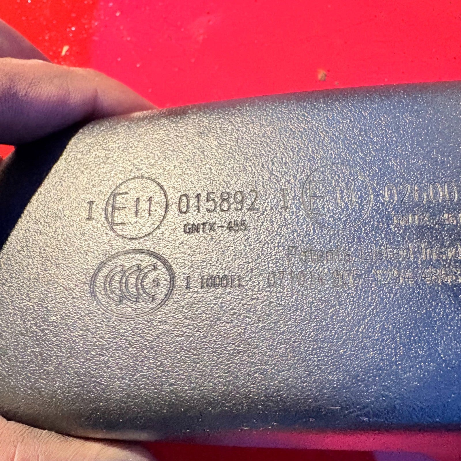 2015 NISSAN QASHQAI INTERIOR REAR VIEW MIRROR 015892